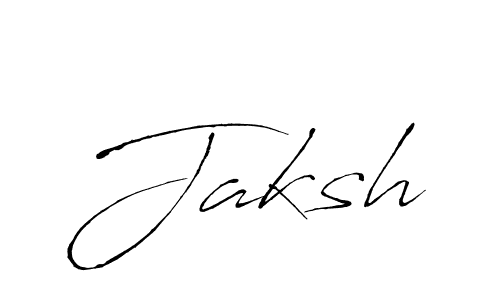 Create a beautiful signature design for name Jaksh. With this signature (Antro_Vectra) fonts, you can make a handwritten signature for free. Jaksh signature style 6 images and pictures png