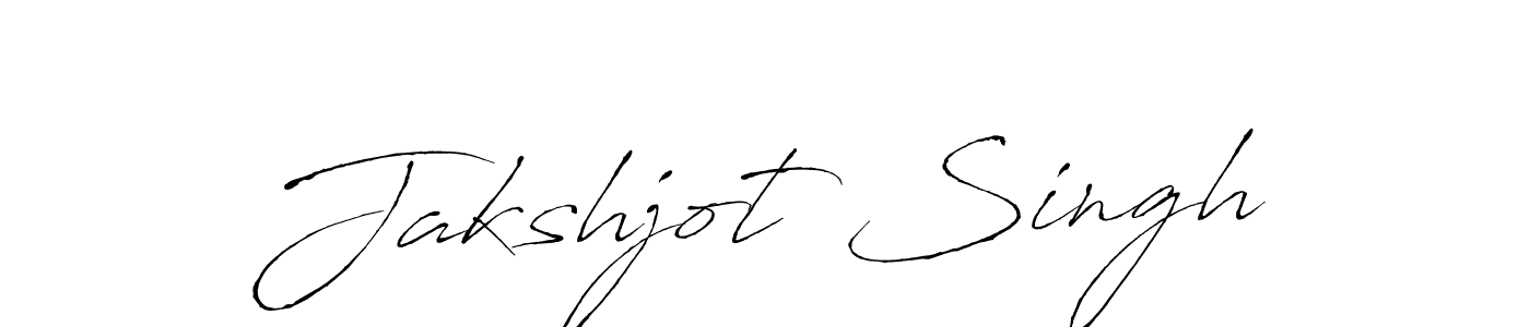 Use a signature maker to create a handwritten signature online. With this signature software, you can design (Antro_Vectra) your own signature for name Jakshjot Singh. Jakshjot Singh signature style 6 images and pictures png