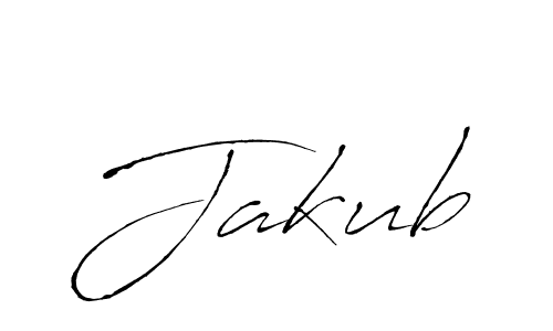 Make a beautiful signature design for name Jakub. With this signature (Antro_Vectra) style, you can create a handwritten signature for free. Jakub signature style 6 images and pictures png