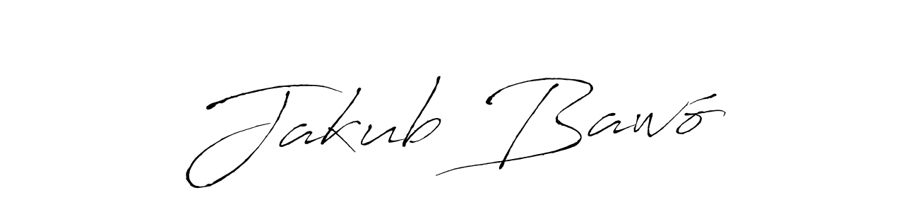 Create a beautiful signature design for name Jakub Bawół. With this signature (Antro_Vectra) fonts, you can make a handwritten signature for free. Jakub Bawół signature style 6 images and pictures png