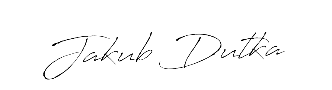 Make a beautiful signature design for name Jakub Dutka. Use this online signature maker to create a handwritten signature for free. Jakub Dutka signature style 6 images and pictures png