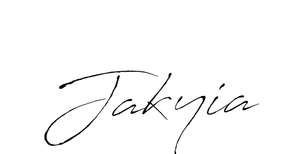 How to make Jakyia signature? Antro_Vectra is a professional autograph style. Create handwritten signature for Jakyia name. Jakyia signature style 6 images and pictures png