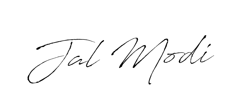 Make a beautiful signature design for name Jal Modi. With this signature (Antro_Vectra) style, you can create a handwritten signature for free. Jal Modi signature style 6 images and pictures png