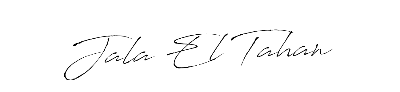 The best way (Antro_Vectra) to make a short signature is to pick only two or three words in your name. The name Jala El Tahan include a total of six letters. For converting this name. Jala El Tahan signature style 6 images and pictures png