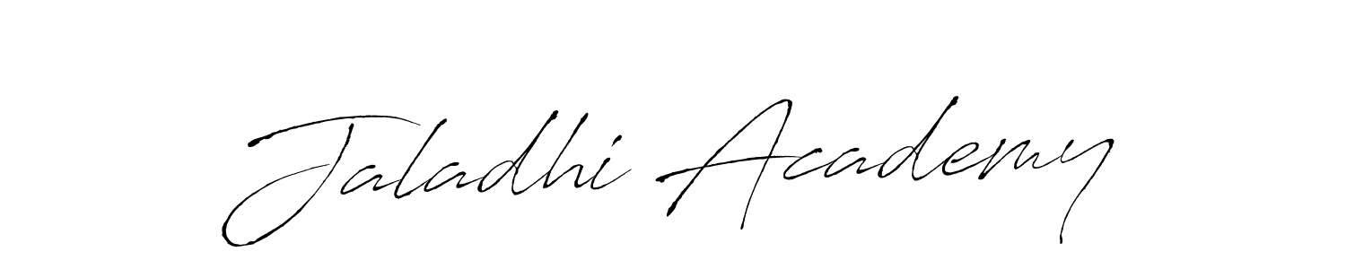 Similarly Antro_Vectra is the best handwritten signature design. Signature creator online .You can use it as an online autograph creator for name Jaladhi Academy. Jaladhi Academy signature style 6 images and pictures png