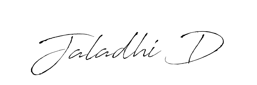 Design your own signature with our free online signature maker. With this signature software, you can create a handwritten (Antro_Vectra) signature for name Jaladhi D. Jaladhi D signature style 6 images and pictures png