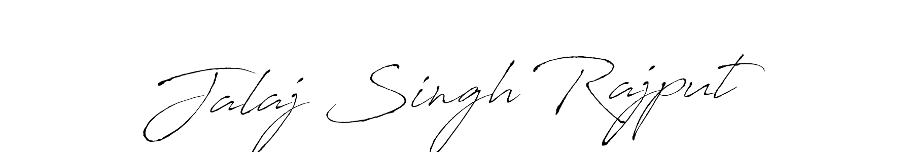 How to make Jalaj Singh Rajput name signature. Use Antro_Vectra style for creating short signs online. This is the latest handwritten sign. Jalaj Singh Rajput signature style 6 images and pictures png