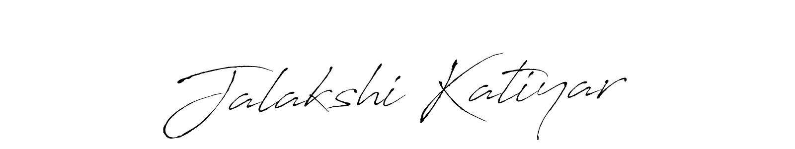 How to make Jalakshi Katiyar signature? Antro_Vectra is a professional autograph style. Create handwritten signature for Jalakshi Katiyar name. Jalakshi Katiyar signature style 6 images and pictures png