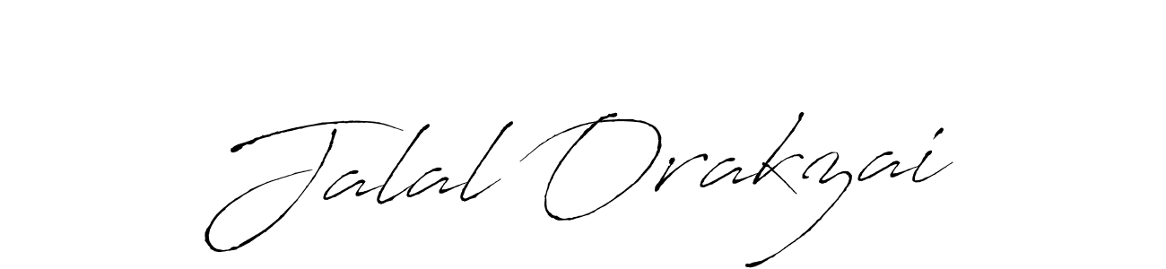 Make a beautiful signature design for name Jalal Orakzai. With this signature (Antro_Vectra) style, you can create a handwritten signature for free. Jalal Orakzai signature style 6 images and pictures png