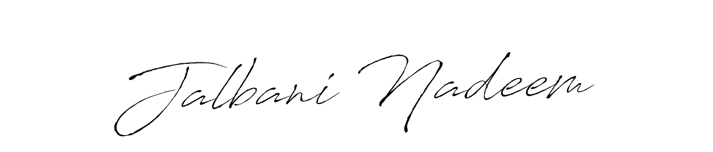 Also You can easily find your signature by using the search form. We will create Jalbani Nadeem name handwritten signature images for you free of cost using Antro_Vectra sign style. Jalbani Nadeem signature style 6 images and pictures png