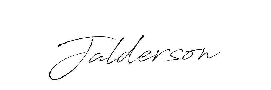 Jalderson stylish signature style. Best Handwritten Sign (Antro_Vectra) for my name. Handwritten Signature Collection Ideas for my name Jalderson. Jalderson signature style 6 images and pictures png