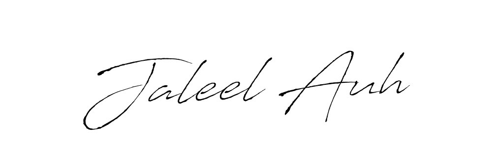 Also You can easily find your signature by using the search form. We will create Jaleel Auh name handwritten signature images for you free of cost using Antro_Vectra sign style. Jaleel Auh signature style 6 images and pictures png
