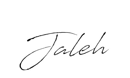 Also we have Jaleh name is the best signature style. Create professional handwritten signature collection using Antro_Vectra autograph style. Jaleh signature style 6 images and pictures png