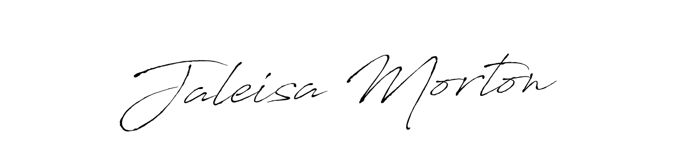 The best way (Antro_Vectra) to make a short signature is to pick only two or three words in your name. The name Jaleisa Morton include a total of six letters. For converting this name. Jaleisa Morton signature style 6 images and pictures png