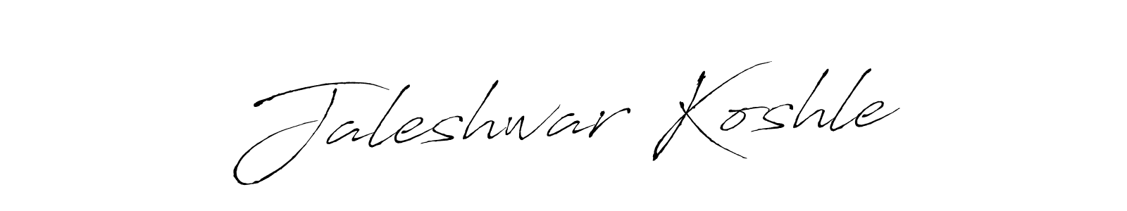 if you are searching for the best signature style for your name Jaleshwar Koshle. so please give up your signature search. here we have designed multiple signature styles  using Antro_Vectra. Jaleshwar Koshle signature style 6 images and pictures png