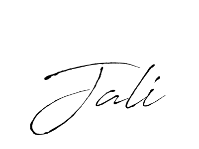 How to make Jali signature? Antro_Vectra is a professional autograph style. Create handwritten signature for Jali name. Jali signature style 6 images and pictures png