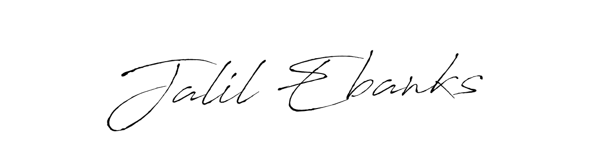 Use a signature maker to create a handwritten signature online. With this signature software, you can design (Antro_Vectra) your own signature for name Jalil Ebanks. Jalil Ebanks signature style 6 images and pictures png