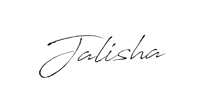 Jalisha stylish signature style. Best Handwritten Sign (Antro_Vectra) for my name. Handwritten Signature Collection Ideas for my name Jalisha. Jalisha signature style 6 images and pictures png