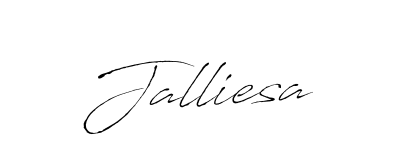Make a short Jalliesa signature style. Manage your documents anywhere anytime using Antro_Vectra. Create and add eSignatures, submit forms, share and send files easily. Jalliesa signature style 6 images and pictures png