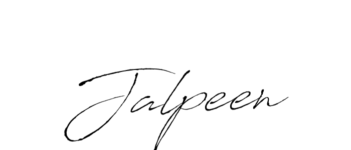 Design your own signature with our free online signature maker. With this signature software, you can create a handwritten (Antro_Vectra) signature for name Jalpeen. Jalpeen signature style 6 images and pictures png
