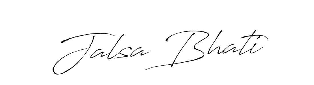 You can use this online signature creator to create a handwritten signature for the name Jalsa Bhati. This is the best online autograph maker. Jalsa Bhati signature style 6 images and pictures png