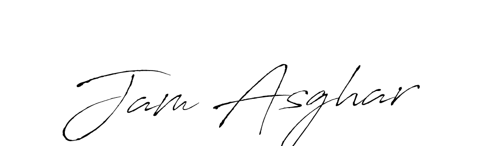 The best way (Antro_Vectra) to make a short signature is to pick only two or three words in your name. The name Jam Asghar include a total of six letters. For converting this name. Jam Asghar signature style 6 images and pictures png