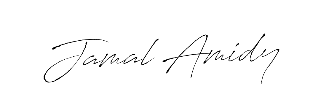 This is the best signature style for the Jamal Amidy name. Also you like these signature font (Antro_Vectra). Mix name signature. Jamal Amidy signature style 6 images and pictures png