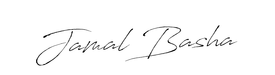 Use a signature maker to create a handwritten signature online. With this signature software, you can design (Antro_Vectra) your own signature for name Jamal Basha. Jamal Basha signature style 6 images and pictures png