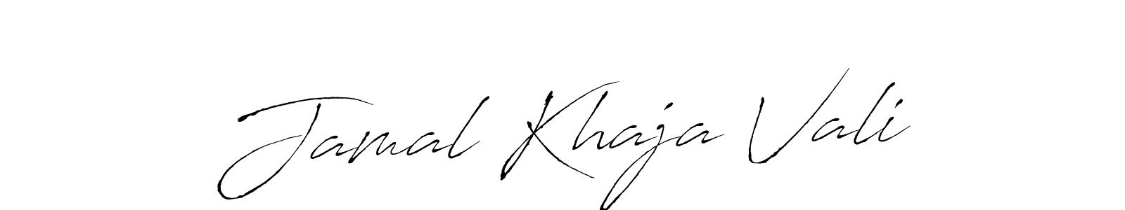 Use a signature maker to create a handwritten signature online. With this signature software, you can design (Antro_Vectra) your own signature for name Jamal Khaja Vali. Jamal Khaja Vali signature style 6 images and pictures png