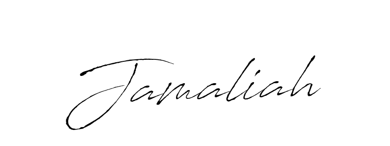 Antro_Vectra is a professional signature style that is perfect for those who want to add a touch of class to their signature. It is also a great choice for those who want to make their signature more unique. Get Jamaliah name to fancy signature for free. Jamaliah signature style 6 images and pictures png