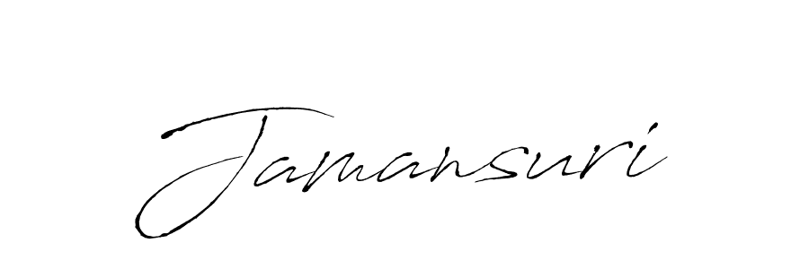 Also we have Jamansuri name is the best signature style. Create professional handwritten signature collection using Antro_Vectra autograph style. Jamansuri signature style 6 images and pictures png