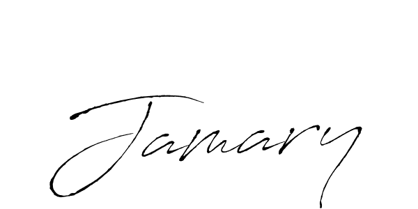 if you are searching for the best signature style for your name Jamary. so please give up your signature search. here we have designed multiple signature styles  using Antro_Vectra. Jamary signature style 6 images and pictures png