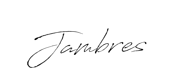 Once you've used our free online signature maker to create your best signature Antro_Vectra style, it's time to enjoy all of the benefits that Jambres name signing documents. Jambres signature style 6 images and pictures png