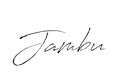 Jambu stylish signature style. Best Handwritten Sign (Antro_Vectra) for my name. Handwritten Signature Collection Ideas for my name Jambu. Jambu signature style 6 images and pictures png