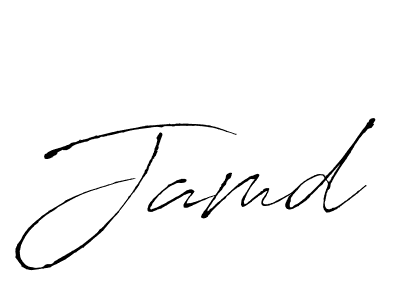 Once you've used our free online signature maker to create your best signature Antro_Vectra style, it's time to enjoy all of the benefits that Jamd name signing documents. Jamd signature style 6 images and pictures png