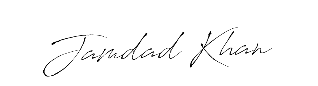 Jamdad Khan stylish signature style. Best Handwritten Sign (Antro_Vectra) for my name. Handwritten Signature Collection Ideas for my name Jamdad Khan. Jamdad Khan signature style 6 images and pictures png