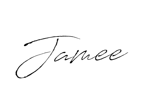 Also You can easily find your signature by using the search form. We will create Jamee name handwritten signature images for you free of cost using Antro_Vectra sign style. Jamee signature style 6 images and pictures png
