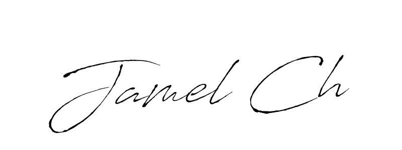 You can use this online signature creator to create a handwritten signature for the name Jamel Ch. This is the best online autograph maker. Jamel Ch signature style 6 images and pictures png