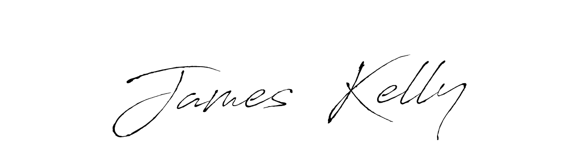 James  Kelly stylish signature style. Best Handwritten Sign (Antro_Vectra) for my name. Handwritten Signature Collection Ideas for my name James  Kelly. James  Kelly signature style 6 images and pictures png