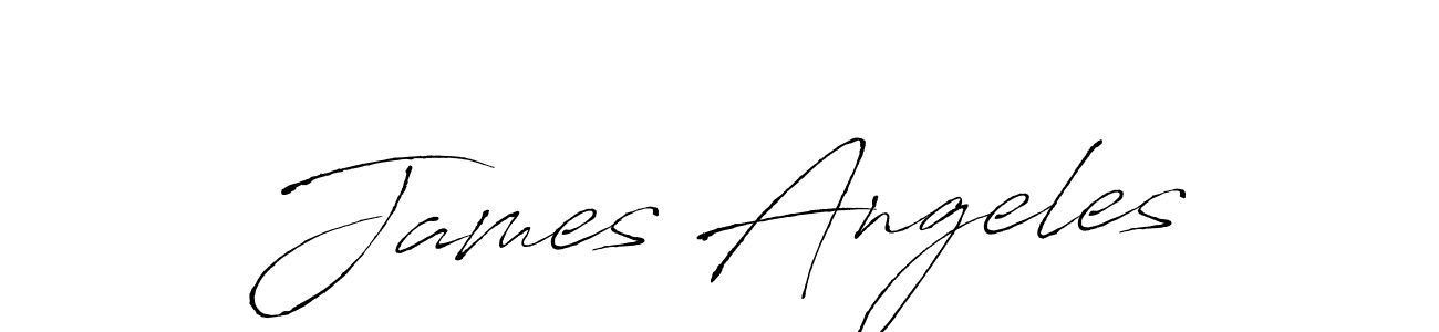 How to make James Angeles signature? Antro_Vectra is a professional autograph style. Create handwritten signature for James Angeles name. James Angeles signature style 6 images and pictures png
