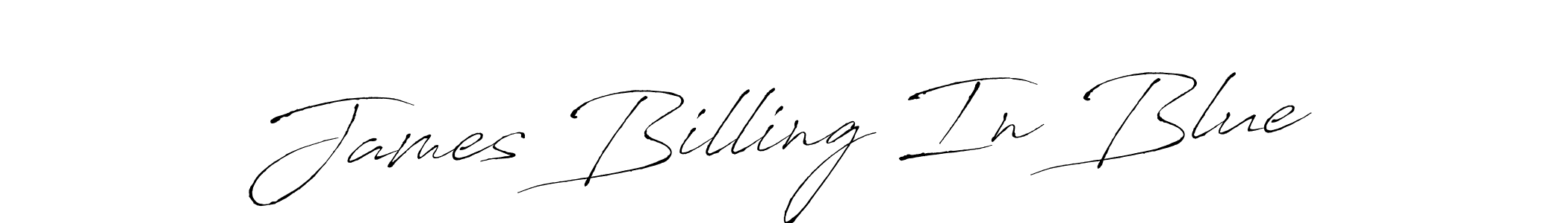 Check out images of Autograph of James Billing In Blue name. Actor James Billing In Blue Signature Style. Antro_Vectra is a professional sign style online. James Billing In Blue signature style 6 images and pictures png