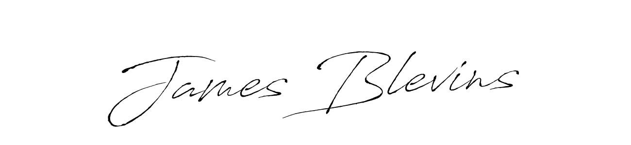 You should practise on your own different ways (Antro_Vectra) to write your name (James Blevins) in signature. don't let someone else do it for you. James Blevins signature style 6 images and pictures png