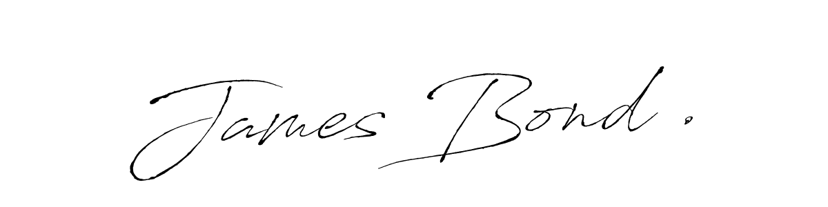 It looks lik you need a new signature style for name James Bond .. Design unique handwritten (Antro_Vectra) signature with our free signature maker in just a few clicks. James Bond . signature style 6 images and pictures png