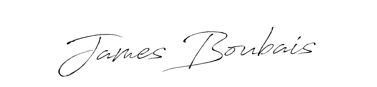 Once you've used our free online signature maker to create your best signature Antro_Vectra style, it's time to enjoy all of the benefits that James Boubais name signing documents. James Boubais signature style 6 images and pictures png