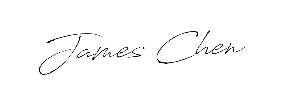 Make a beautiful signature design for name James Chen. With this signature (Antro_Vectra) style, you can create a handwritten signature for free. James Chen signature style 6 images and pictures png