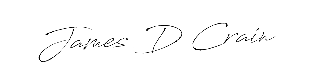 Also You can easily find your signature by using the search form. We will create James D Crain name handwritten signature images for you free of cost using Antro_Vectra sign style. James D Crain signature style 6 images and pictures png