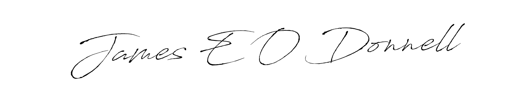 Use a signature maker to create a handwritten signature online. With this signature software, you can design (Antro_Vectra) your own signature for name James E O Donnell. James E O Donnell signature style 6 images and pictures png