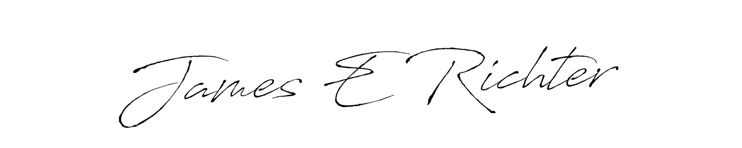 Make a beautiful signature design for name James E Richter. Use this online signature maker to create a handwritten signature for free. James E Richter signature style 6 images and pictures png