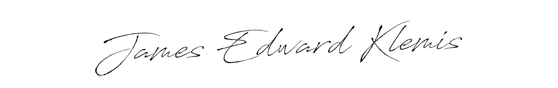 You should practise on your own different ways (Antro_Vectra) to write your name (James Edward Klemis) in signature. don't let someone else do it for you. James Edward Klemis signature style 6 images and pictures png