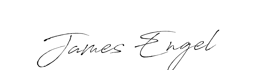 James Engel stylish signature style. Best Handwritten Sign (Antro_Vectra) for my name. Handwritten Signature Collection Ideas for my name James Engel. James Engel signature style 6 images and pictures png